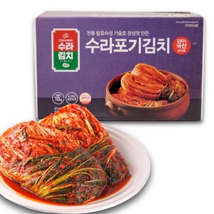 [신선배송] 수라포기김치 발효숙성김치 국내산 10kg
